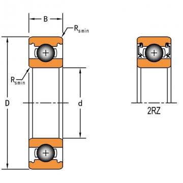 Ball Bearings > Deep Groove Ball Bearings 61906-2RZ