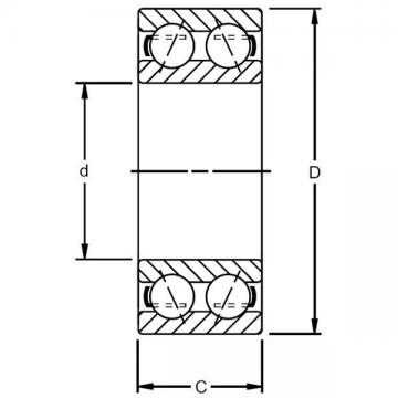 Double Row Angular Contact Ball Bearing 5418W